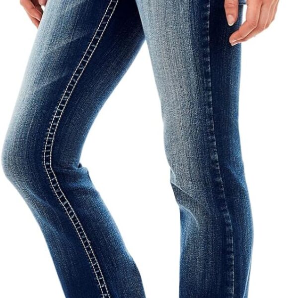Luscious Curvy Bootcut Jeans for Women Mid Rise Insta Stretch Denim Size Inclusive Juniors Jeans