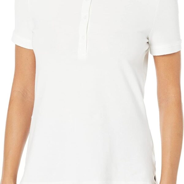 Women's Short Sleeve Polo Shirt Available in Plus Size