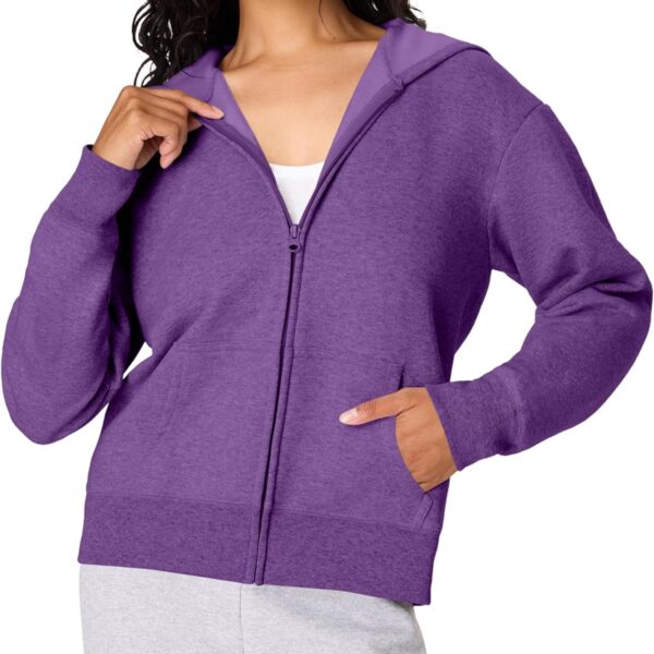 Women's Fleece Sweatshirt for Women Soft Midweight Full Zip Hoodie Sweatshirt or 1 4 Zip