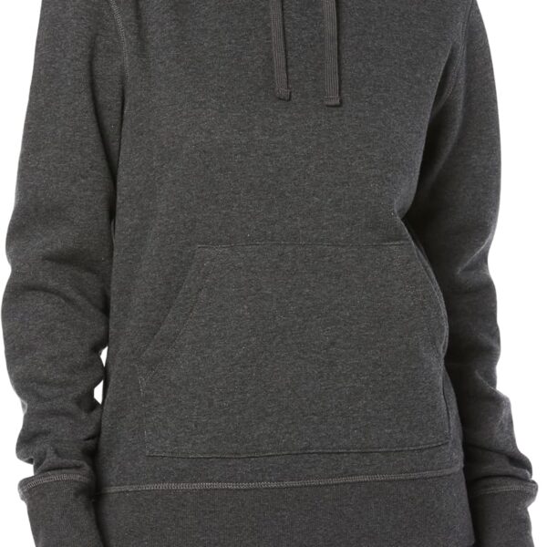 Women's Regular Fit Brushed Back Fleece Pullover Hoodie Available in Plus Size